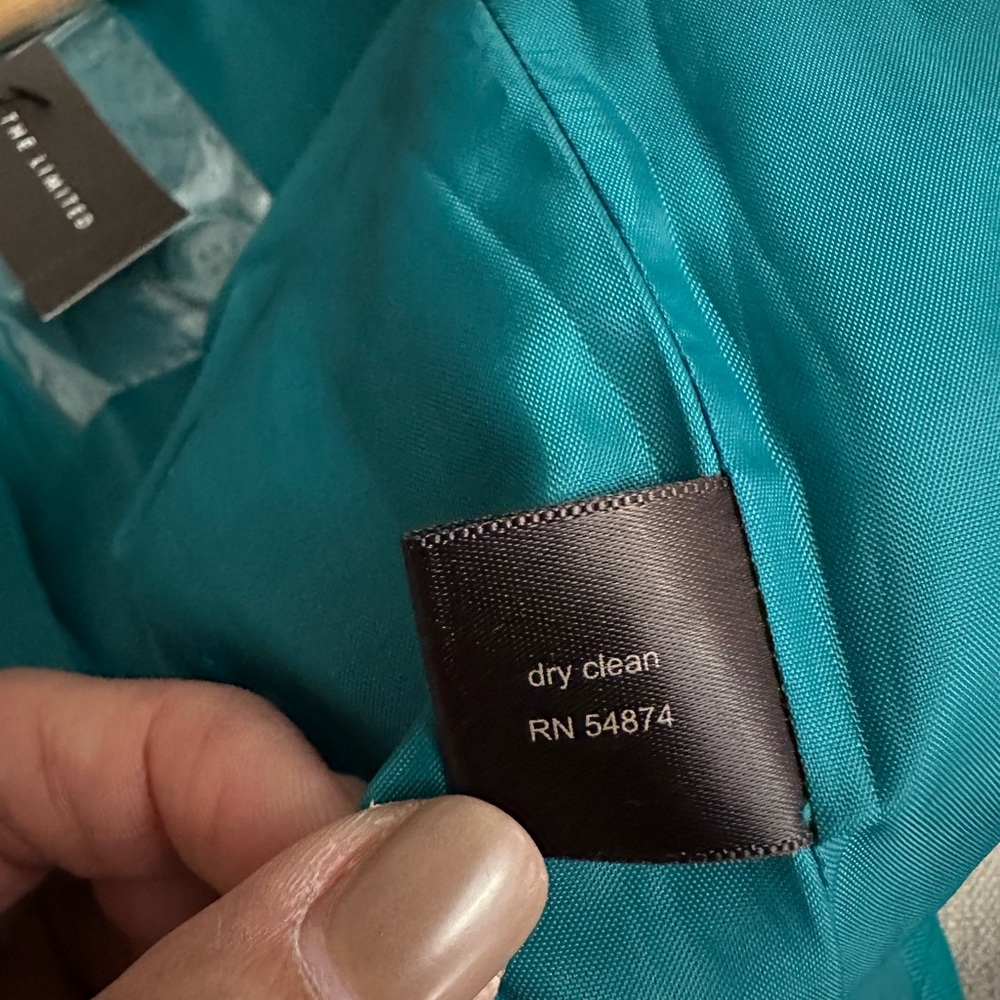 The Limited Teal Blazer - Picture 8 of 8